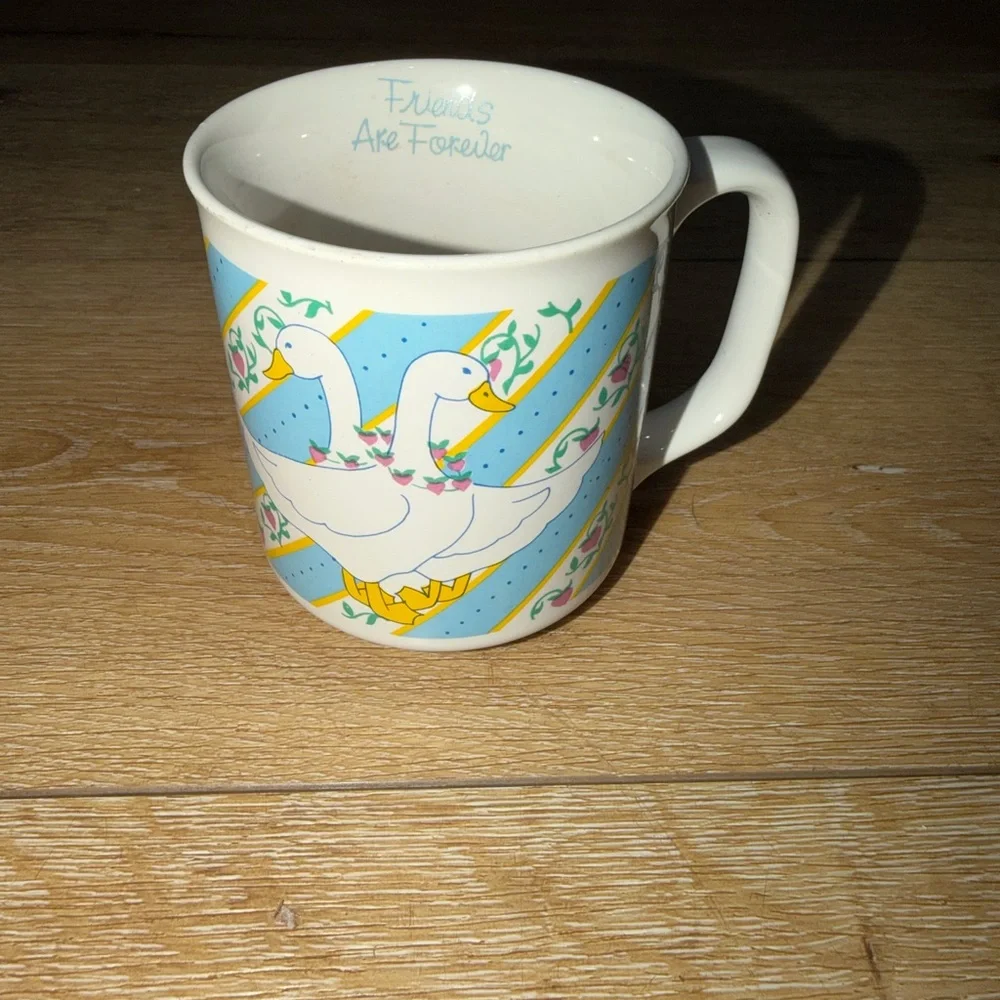 Vintage Goose Grannycore Cottagecore Mug Friends‎